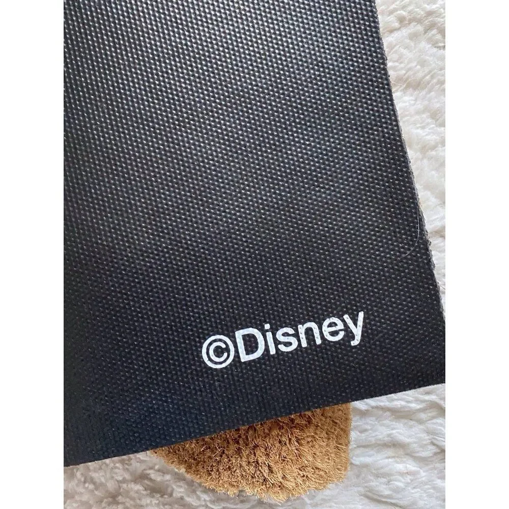 Disney Mickey Minnie Ears Coir Door Mat Outdoor Valentines‎ Love Hearts 18 X 28”